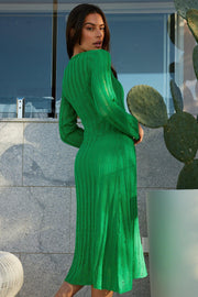 Tenille Dress - Green-Dresses-Womens Clothing-ESTHER & CO.