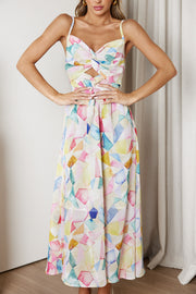 Trisha Dress - Abstract Print