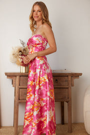 Virena Dress - Pink Print