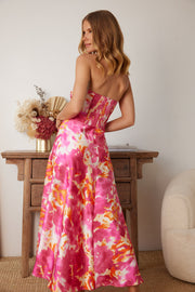 Virena Dress - Pink Print