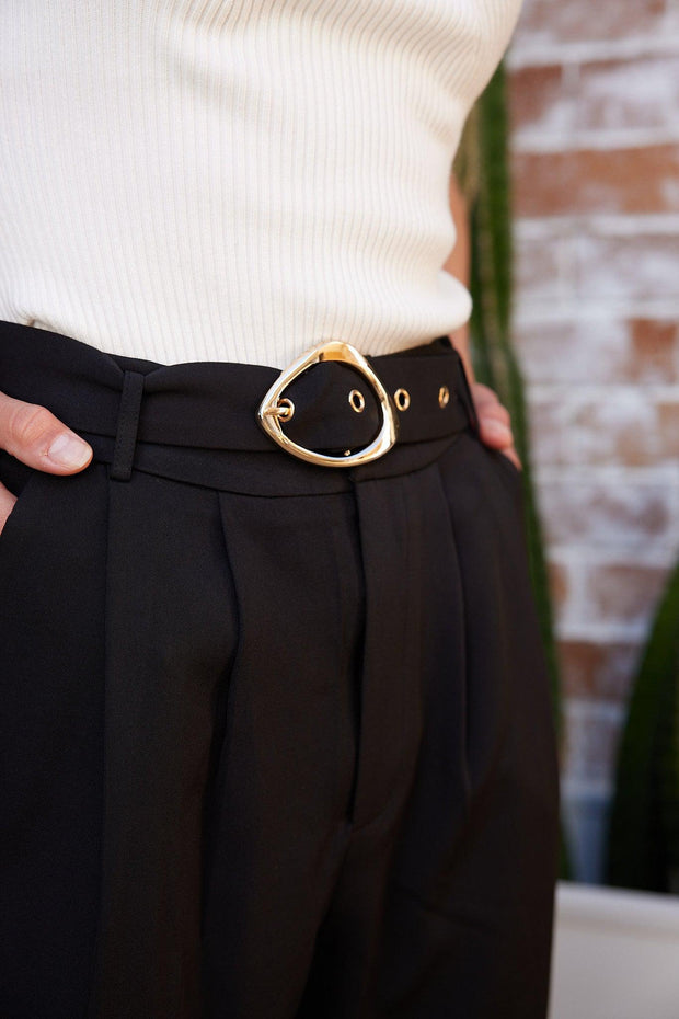Voleen Pants - Black-Pants-Womens Clothing-ESTHER & CO.