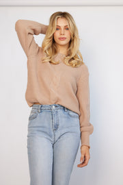 Voletta Knit - Camel