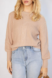 Voletta Knit - Camel