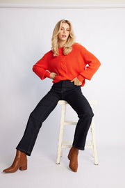 Voletta Knit - Orange