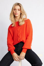 Voletta Knit - Orange