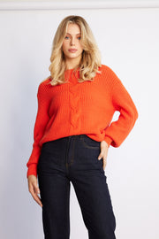 Voletta Knit - Orange