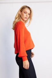 Voletta Knit - Orange