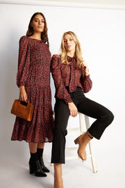Waylin Blouse - Animal Print