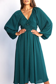 Ximona Dress - Emerald