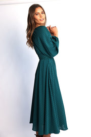 Ximona Dress - Emerald