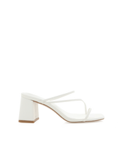 Yazmin Heels - White