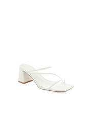 Yazmin Heels - White