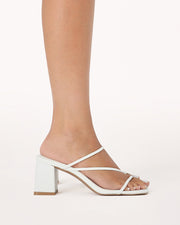 Yazmin Heels - White