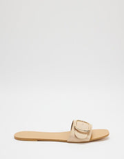 Gusta Sandals - Vanilla Linen