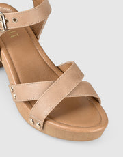 Lulu Heels - Biscuit