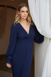 Adrastea Dress - Navy