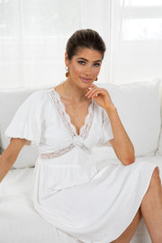 Adrina Dress - White