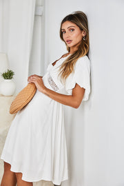 Adrina Dress - White