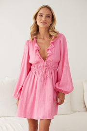 Aleksandra Dress - Pink-Dresses-Womens Clothing-ESTHER & CO.