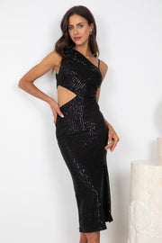 Amadea Dress - Black-Dresses-Womens Clothing-ESTHER & CO.