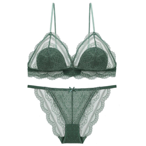 Benedetta Bralette - Dark Khaki-Intimates-Womens Clothing-ESTHER & CO.