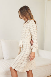 Chana Knit Dress - Beige