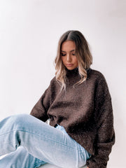 Chesterfield Jumper - Chocolate