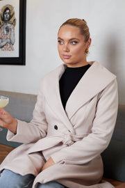 Dolphia Coat - Beige