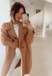 Fireplace Coat - Camel