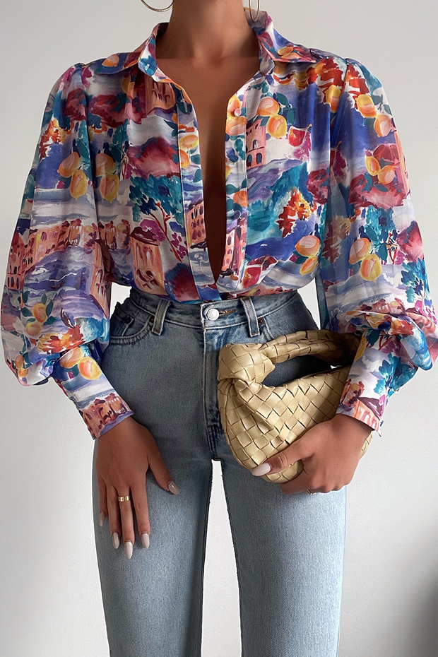 Fleetwood Blouse - Salerno-Tops-Womens Clothing-ESTHER & CO.