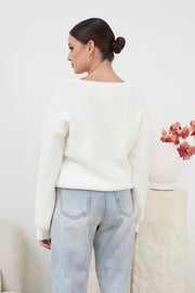 Harvie Knit - White