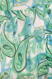 Hermosa Dress - Green Print