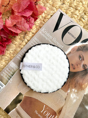 Reusable Cleansing Face Pad - White