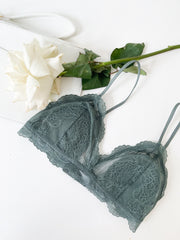 Benedetta Bralette - Dark Khaki