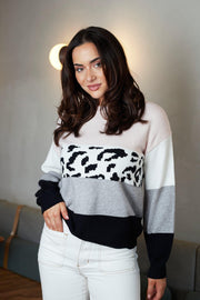 Icey Jumper - Rose Block