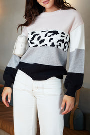 Icey Jumper - Rose Block