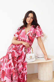 Klarah Dress - Pink Print