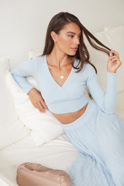 Klarassi Knit Top - Blue