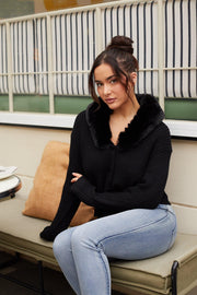 Maheen Knit - Black