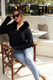 Maheen Knit - Black