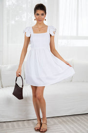 Millicent Dress - White