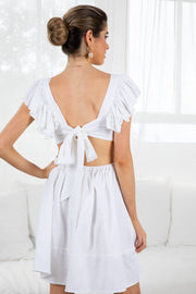 Millicent Dress - White