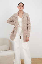 Nermina Cardigan - Mocha