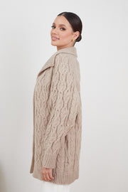 Nermina Cardigan - Mocha