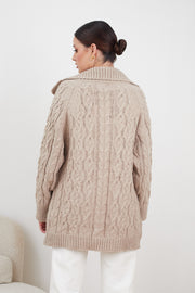 Nermina Cardigan - Mocha