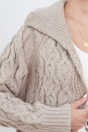 Nermina Cardigan - Mocha
