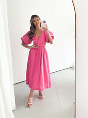 Paulene Dress - Pink