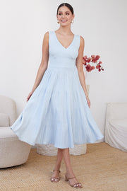Sandralee Dress - Light Blue