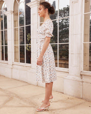 Panama Top - White Floral