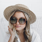 Ricky tortoise sunglasses, angle view